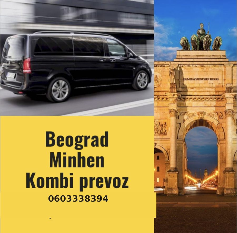 Kombi prevoz Beograd – Minhen – Poni Transfer