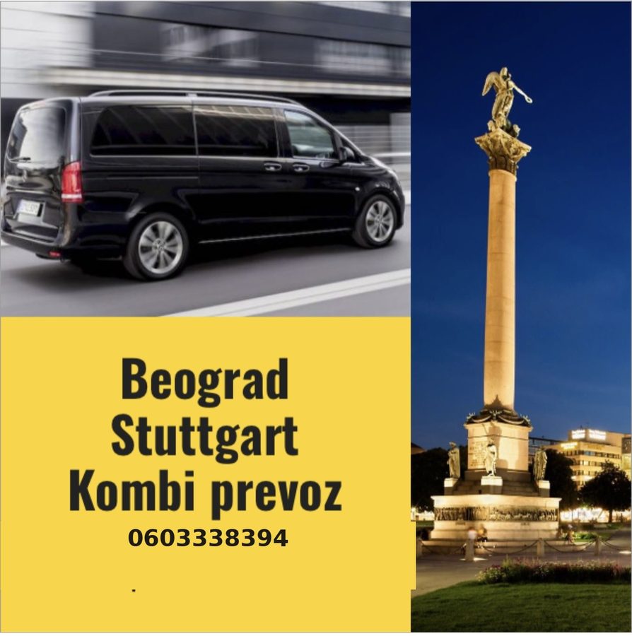 Kombi prevoz Beograd – Štutgart – Poni Transfer